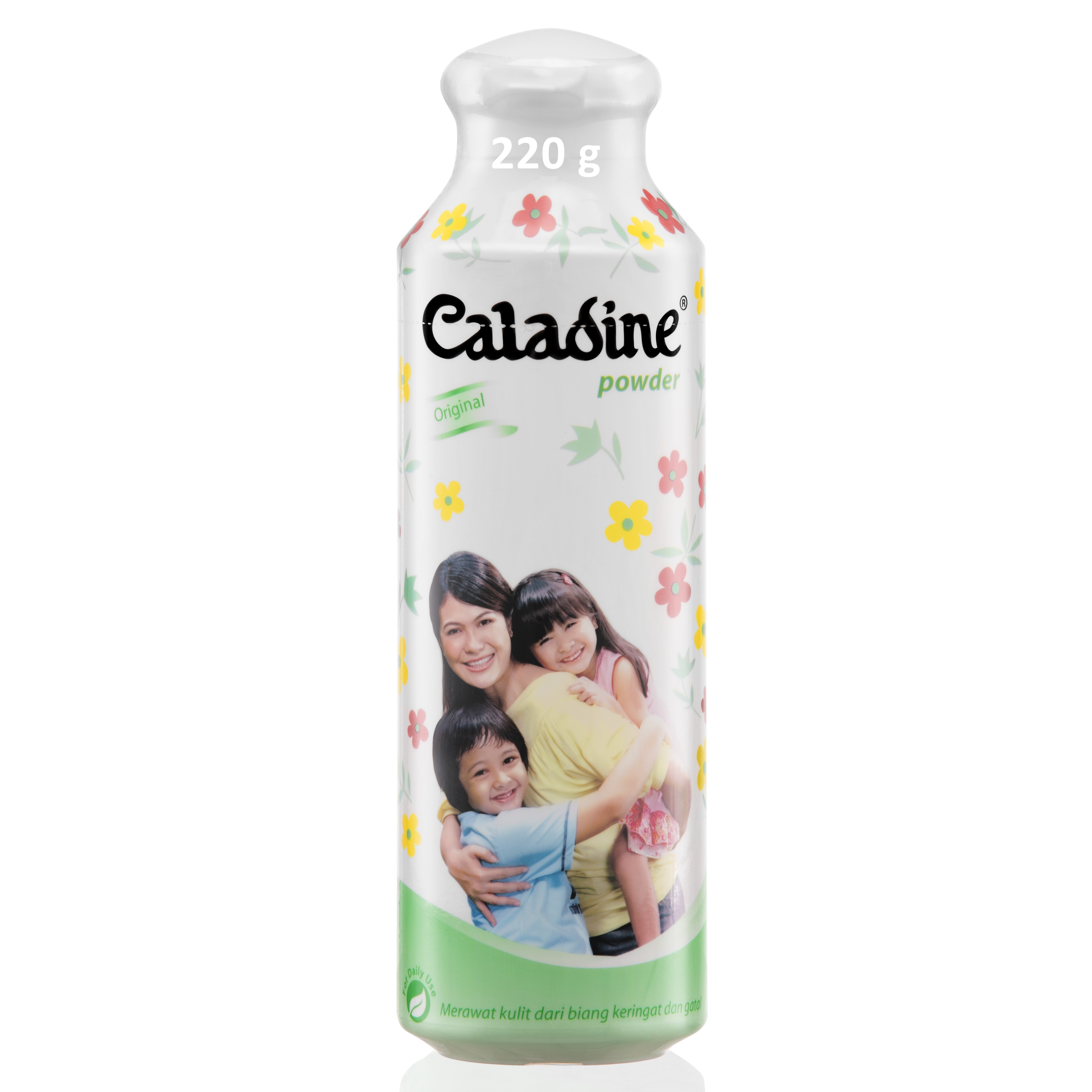 Caladine Powder Original 220 grams to prevent and protect skin from itch due to prickly heat